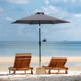 C-Hopetree 9 ft Outdoor Patio Market Table Umbrella with Tilt